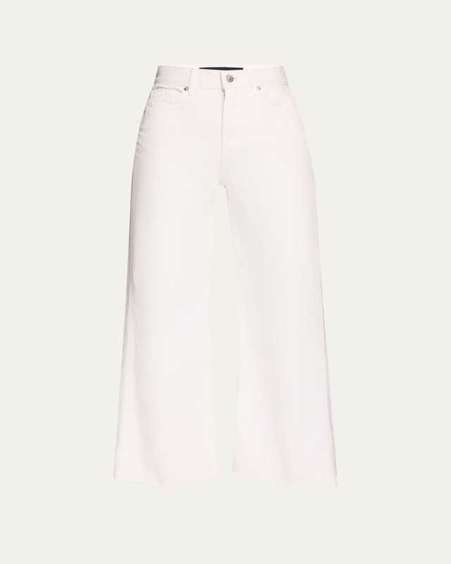 Taylor Crop High-Rise Wide Jeans